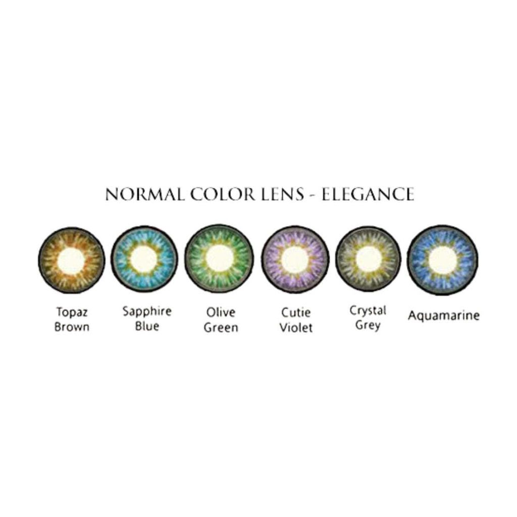 Blincon Elegance 3 Months 2 Lenses colour swatches color contact lens best price online optical shop malaysia