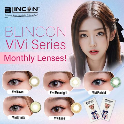 BLINCON Vivi 3 Monthly pair_1 contact lenses box best retail optical shop near me online best price contact lens malaysia product details