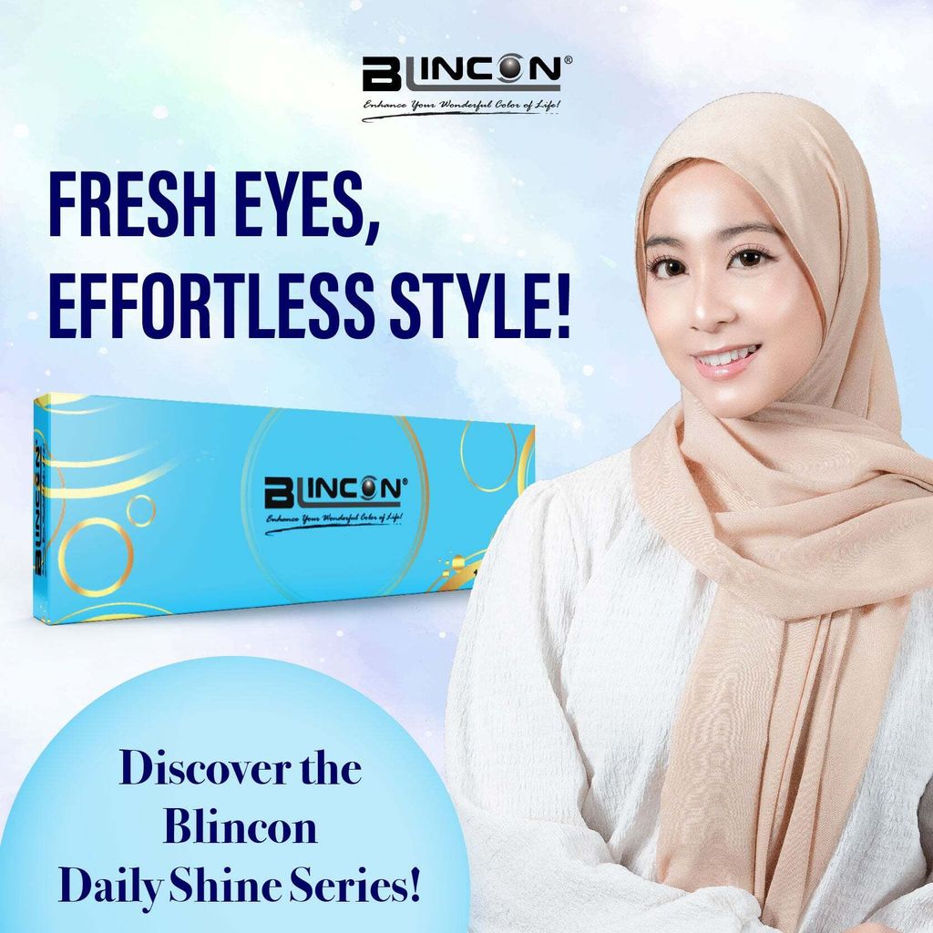 Blincon Daily Shine 1 Day Color contact lenses best online retail shop for contact lenses best price near me  Series Model