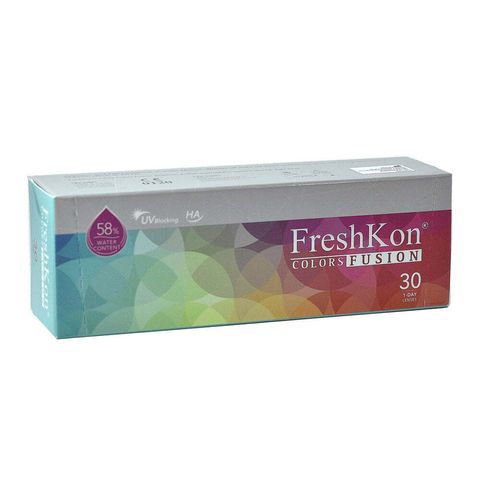 Freshkon Color Fusion 1Day 30pcs  daily top best optical retail shop for contact lens best price