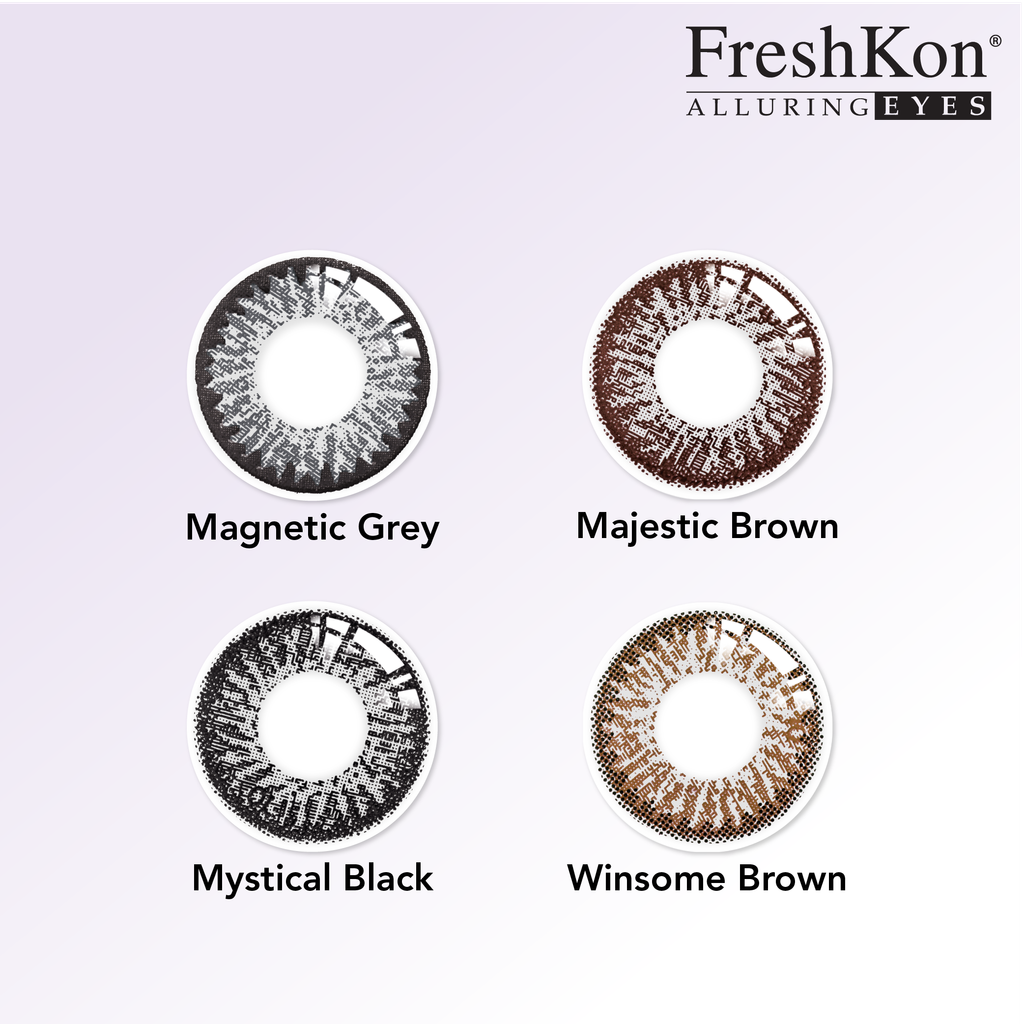 Freshkon Alluring Eyes 1Day daily colour contact lens best price top optical retail shop near me colour swatches