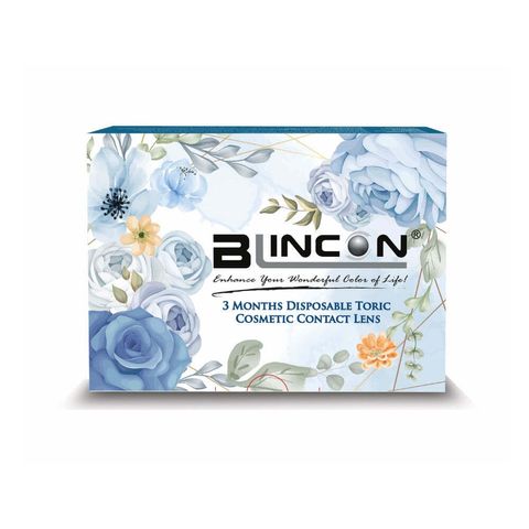 Blincon Cosmetic Color Toric 1 LensVial best prices for online contact lenses optical shop near me malaysia box