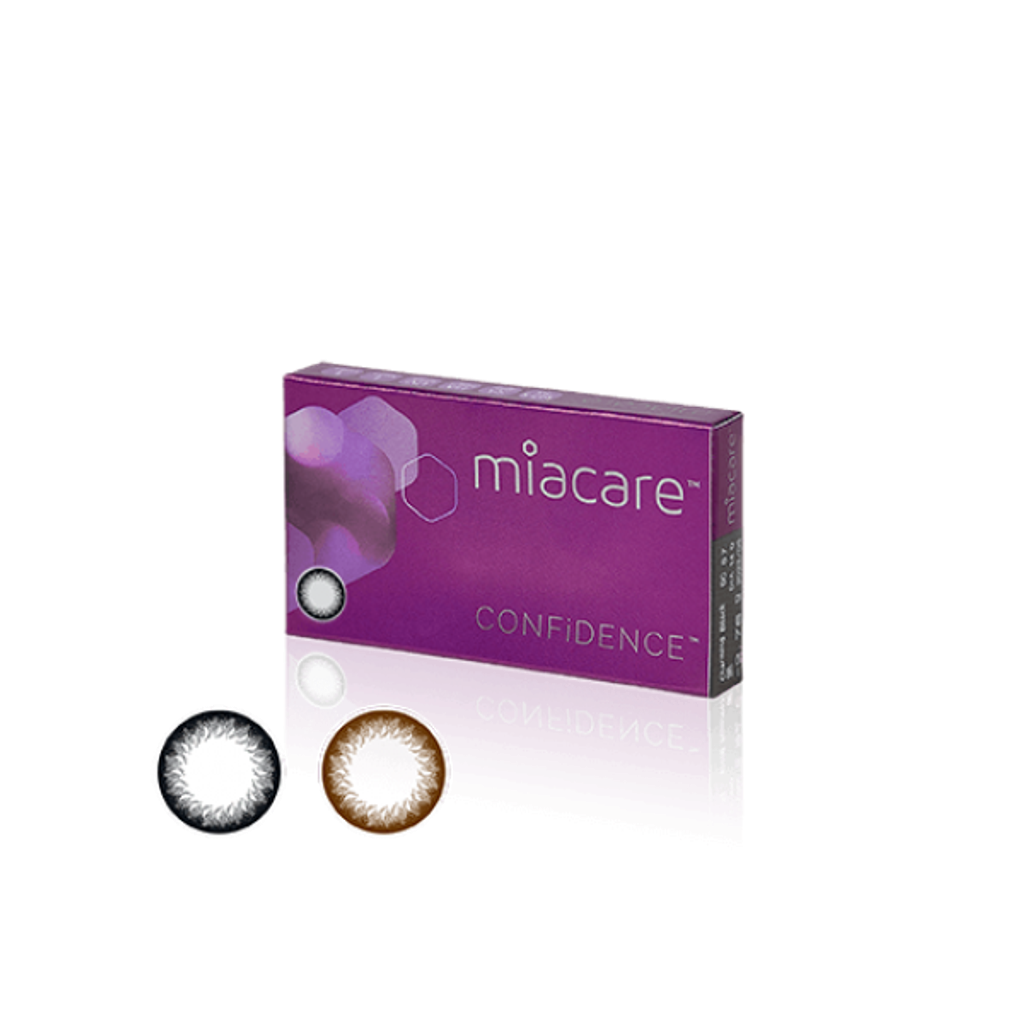 Miacare Confidence Classic Confidence Monthly colour contact lenses contact best prices for online optical retail shop near me internasional shipping box