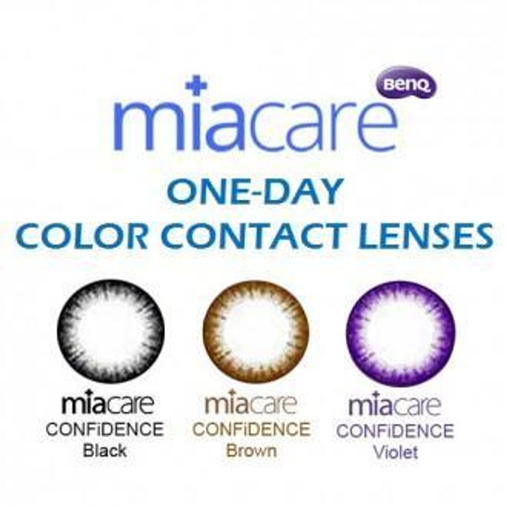 1-Day MiaCare Confidence Colorcolour contact lenses contact best prices for online optical retail shop near me internasional  swatches shipping