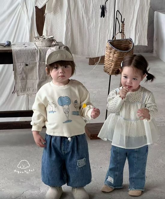  韓系風格，是生活感，不是表演感 | 漁寶貝童裝