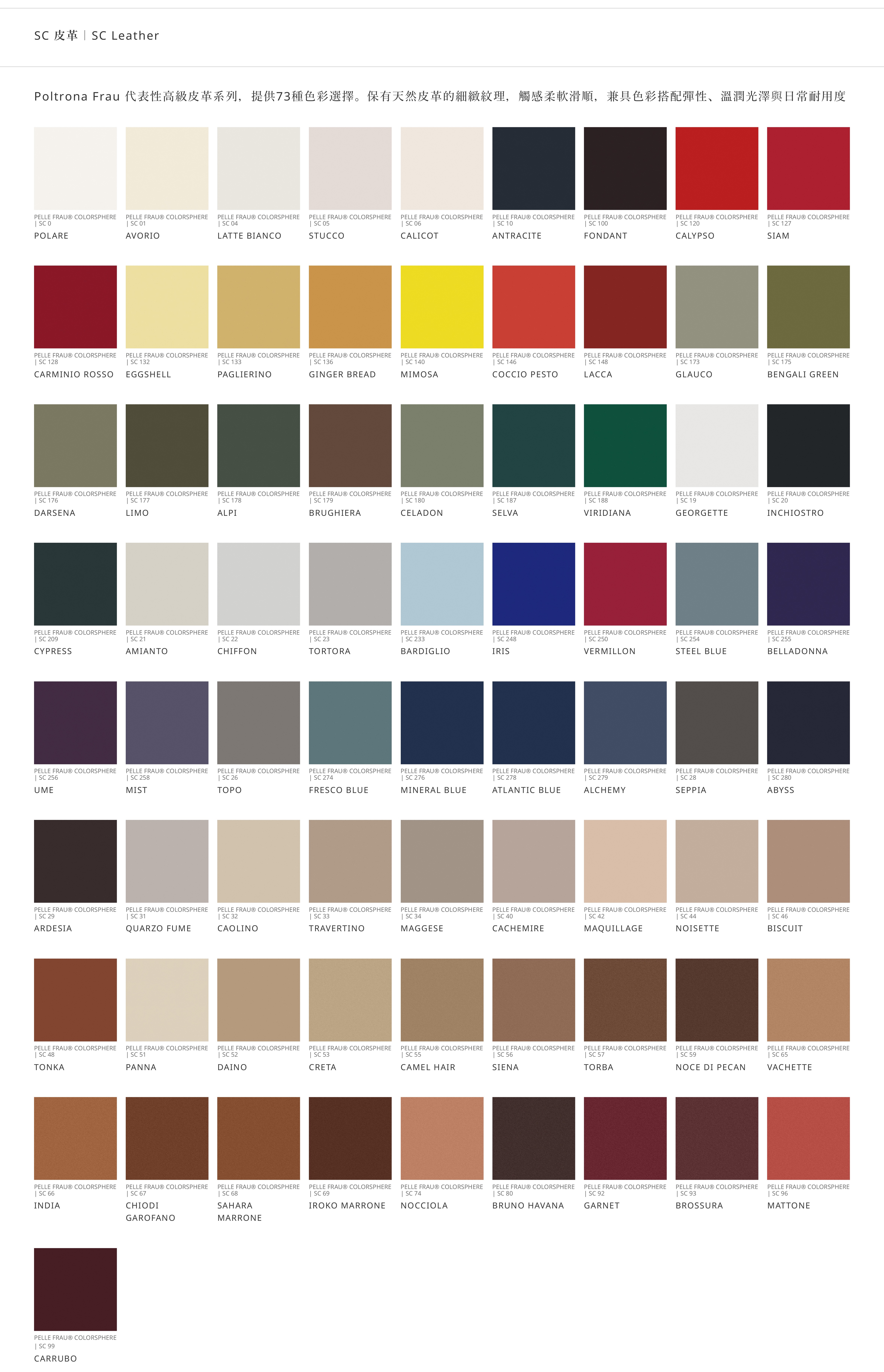 POLTRONA FRAU MATERIALS 2-01拷貝