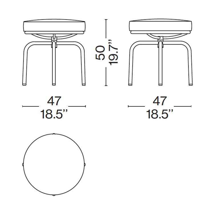 Tabouret-tournant,-durable-size