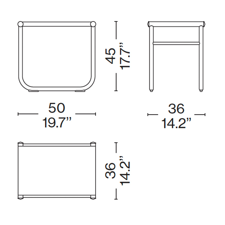 LC9-Tabouret---cassina-皮革size