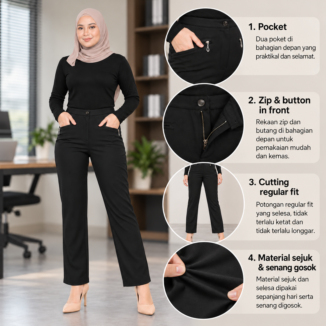 Black Trousers Feature Guide