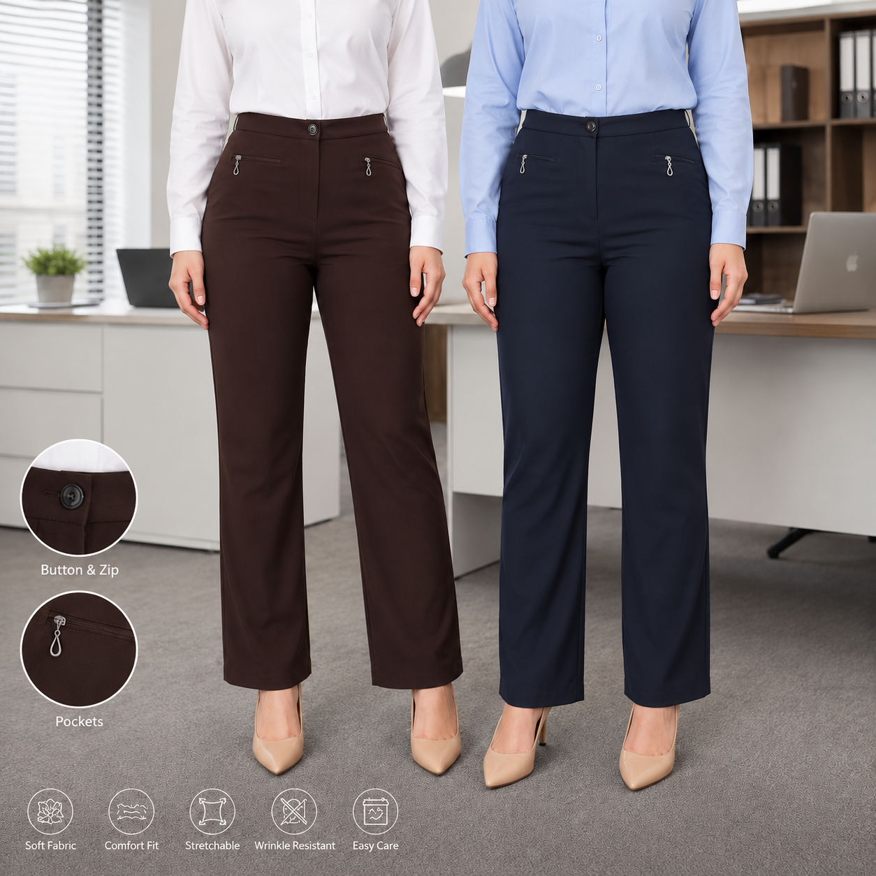Tailored Trousers Officewear Showcase