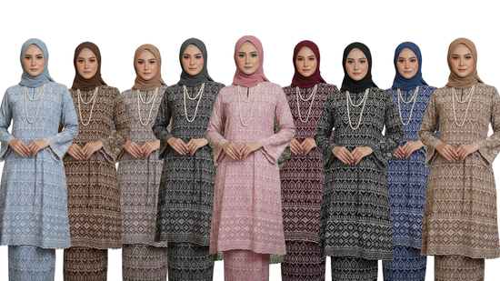 KURUNG MAHARANI - CHIFFON SULAM  | Sutera Aleena