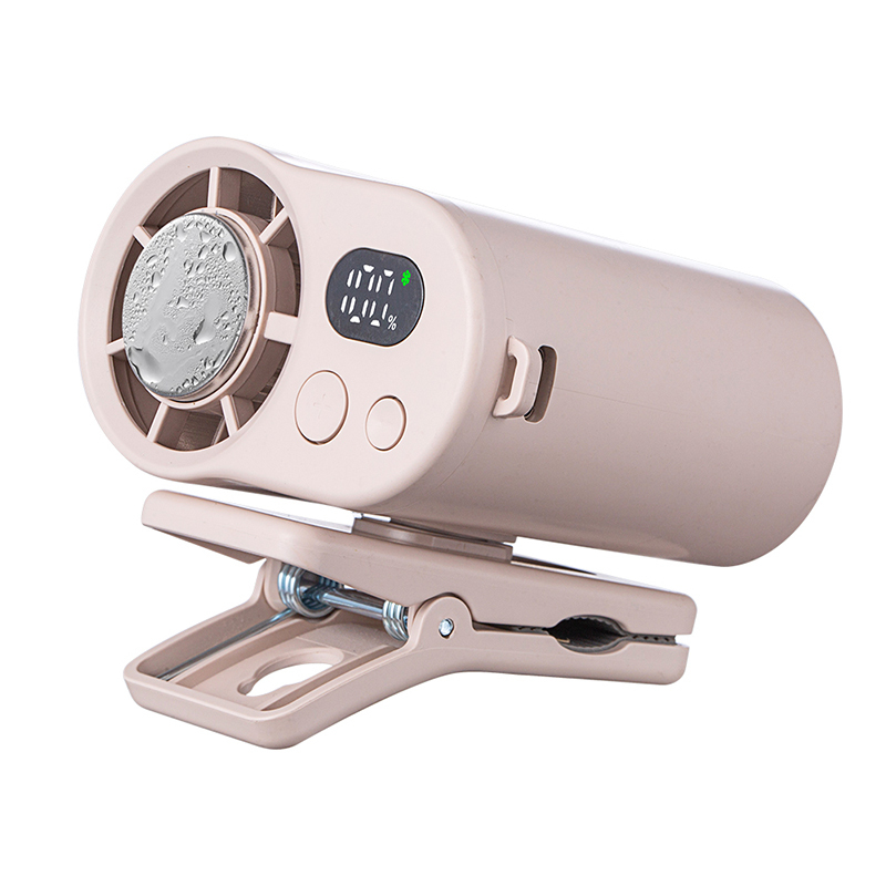 F27掛腰風扇【奶茶】