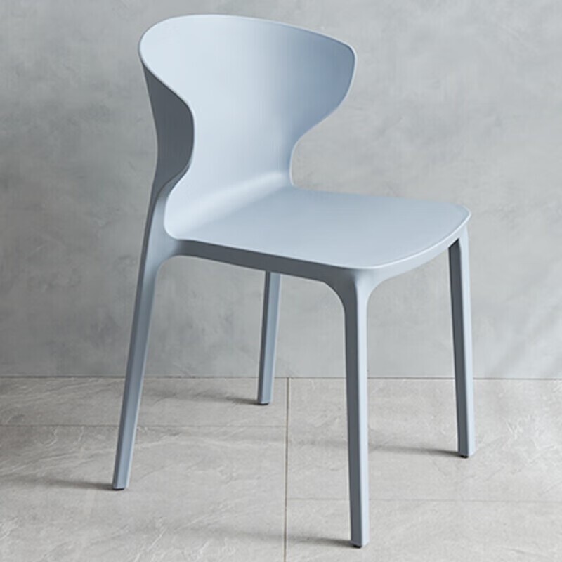 現代加厚餐椅【淺灰色】一單限5張