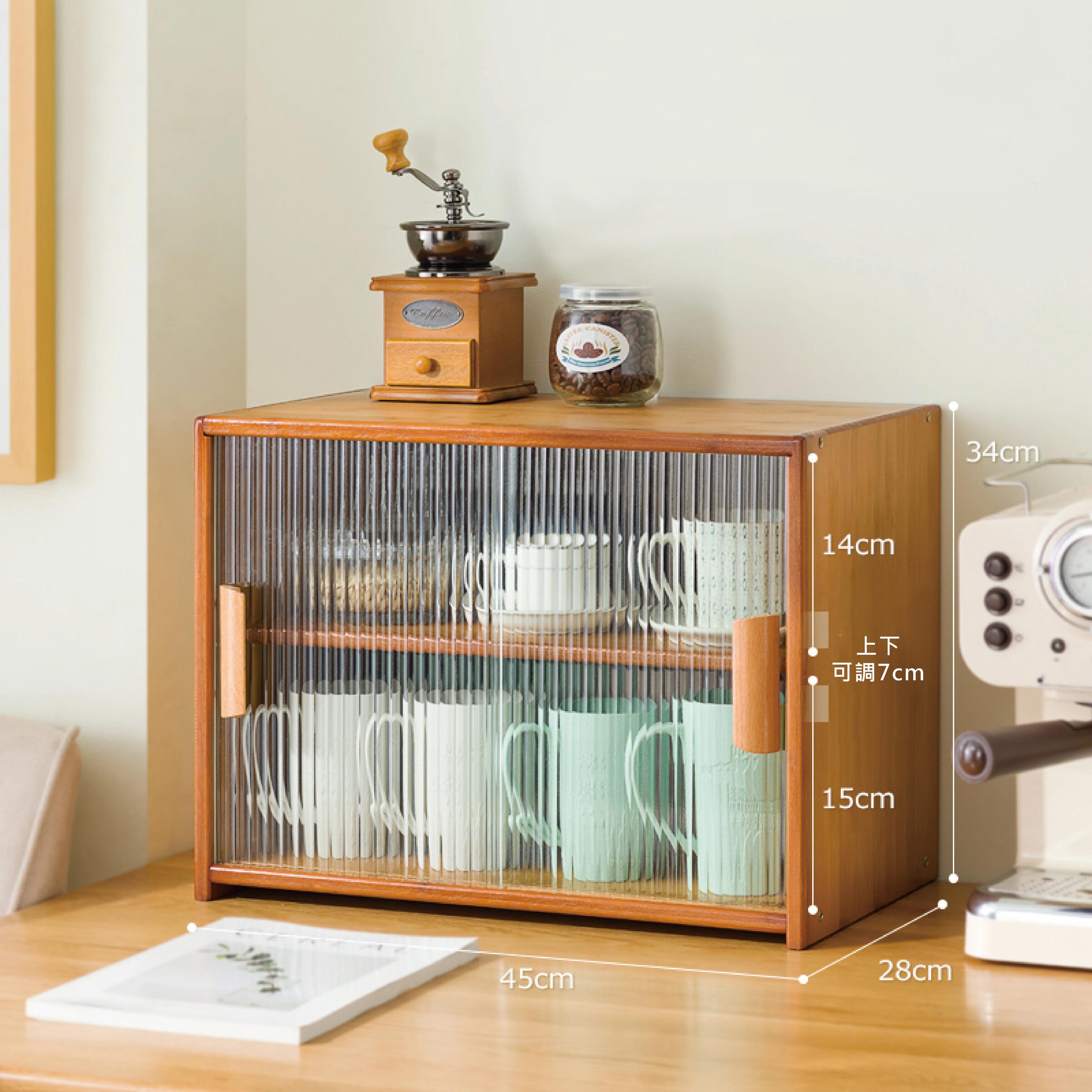 拉門款【茶色】