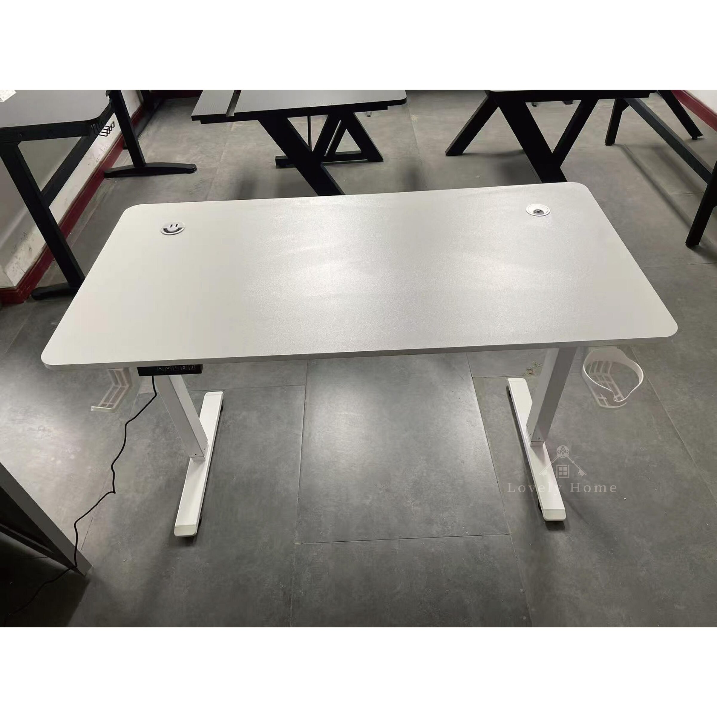 【白色】可升降72-117cm