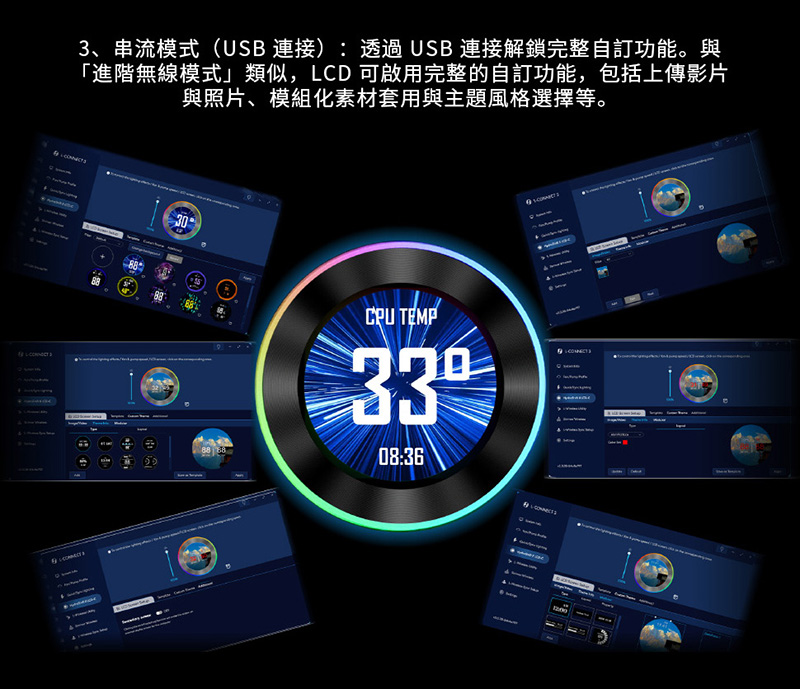 Hydroshift II LCD-C360-010