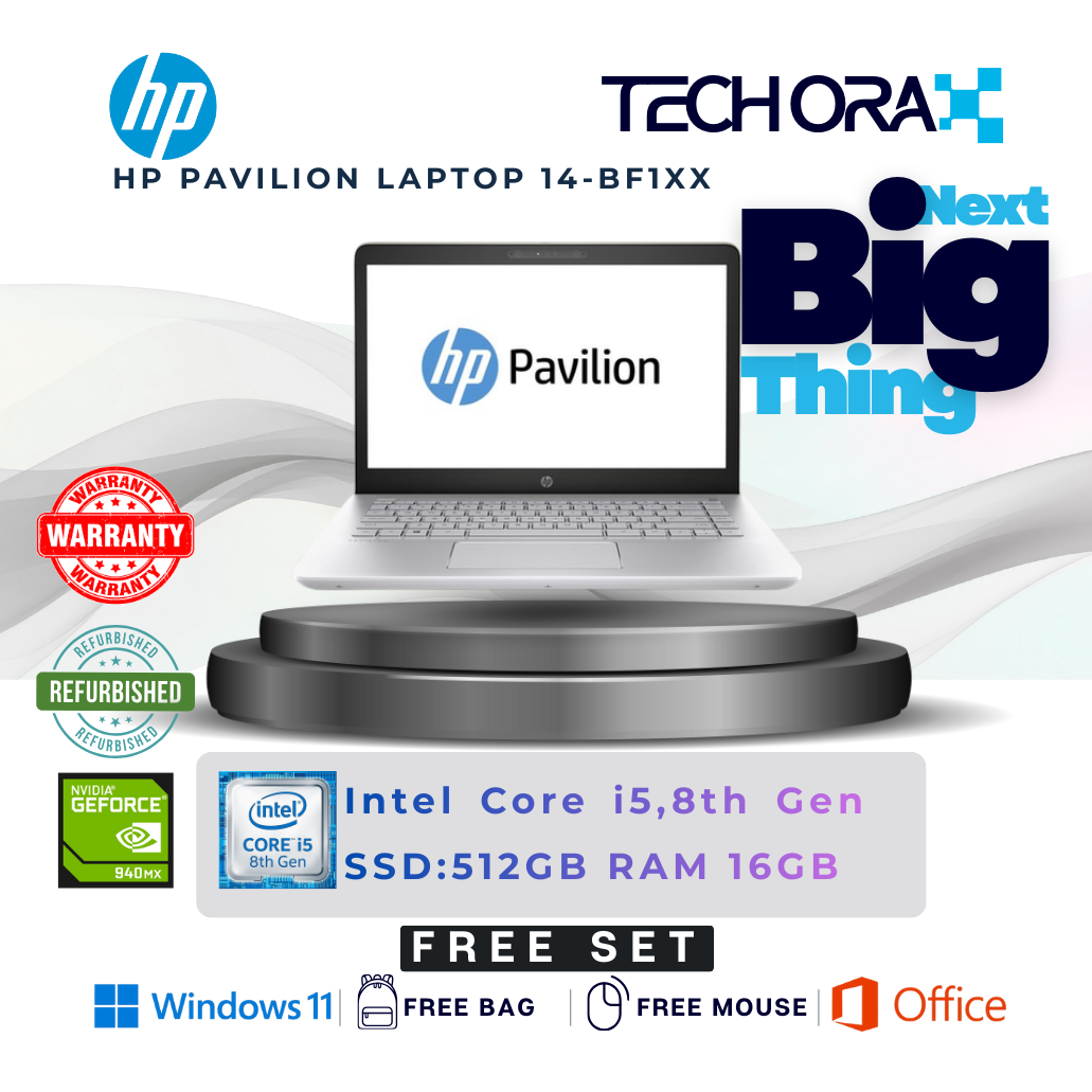 544 HP Pavilion Laptop 14-bf1xx