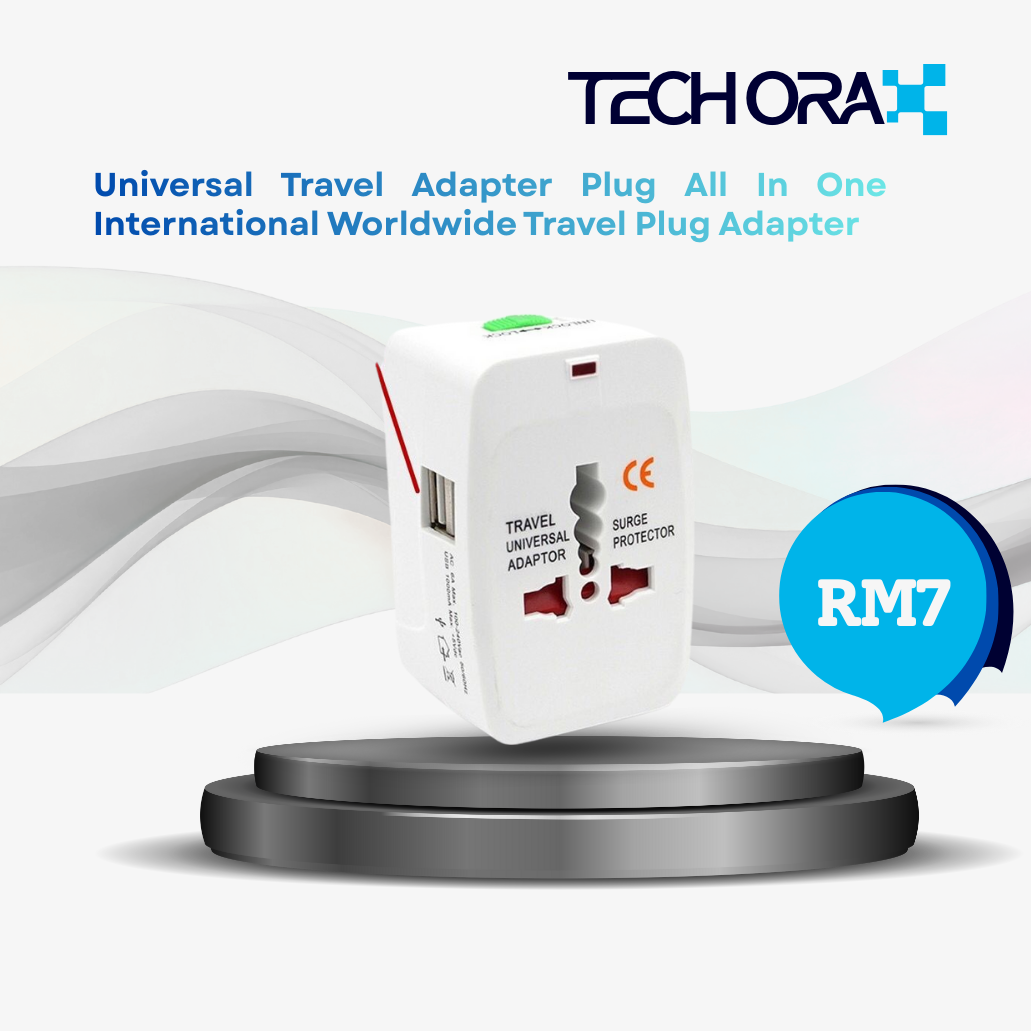 Universal Travel Adapter Plug All In One International Worldwide Travel Plug Adapter
