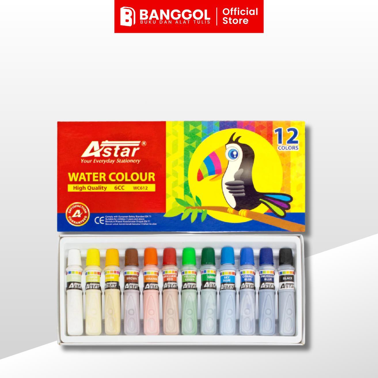 Astar Water Colours 12Col Wc618