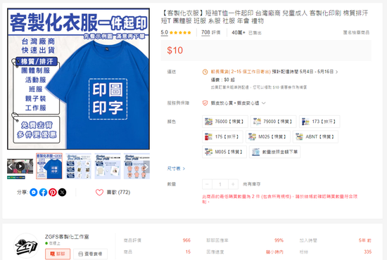 賣場銷量 | 綠野風尚