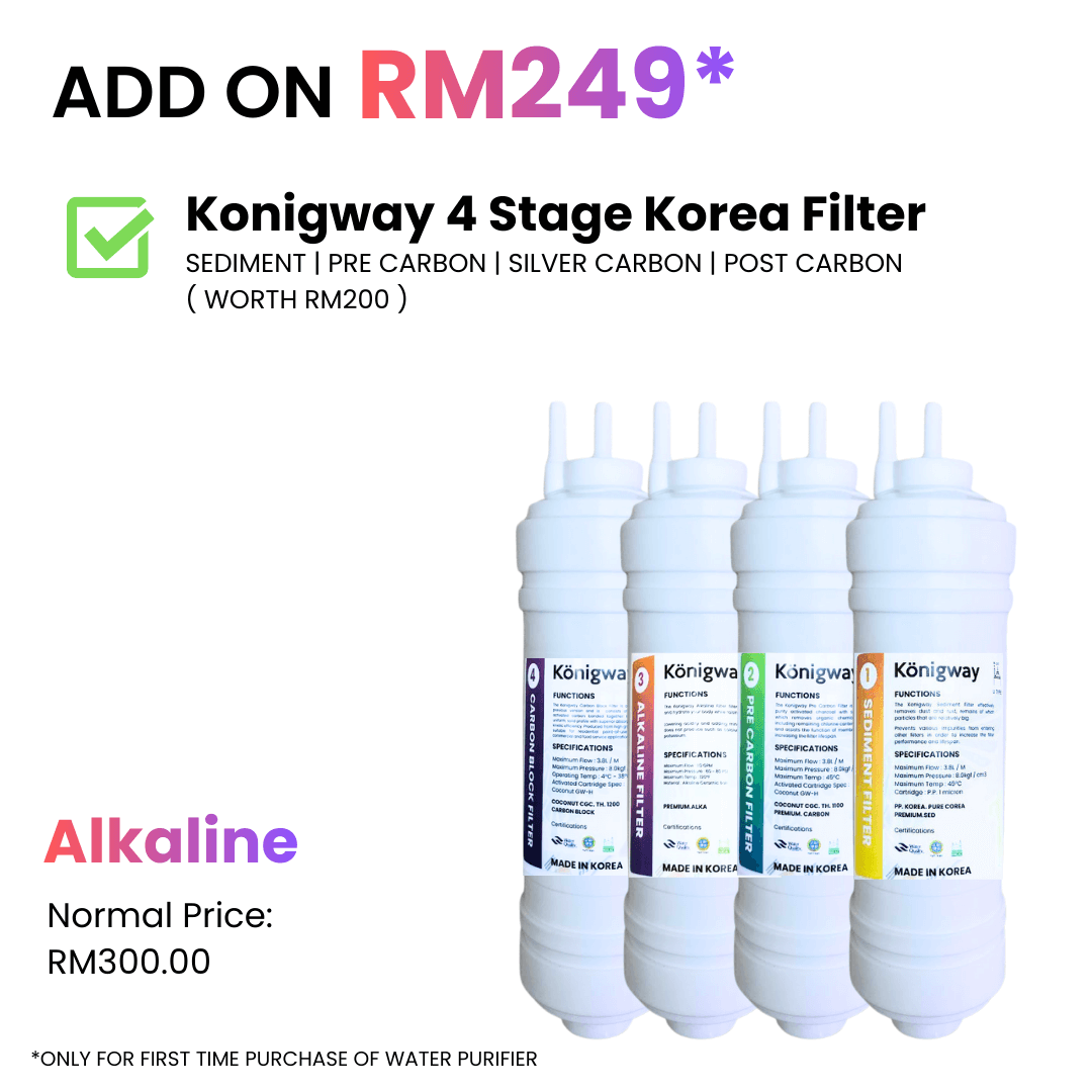 6 Konigway KR360 Add On Alkaline