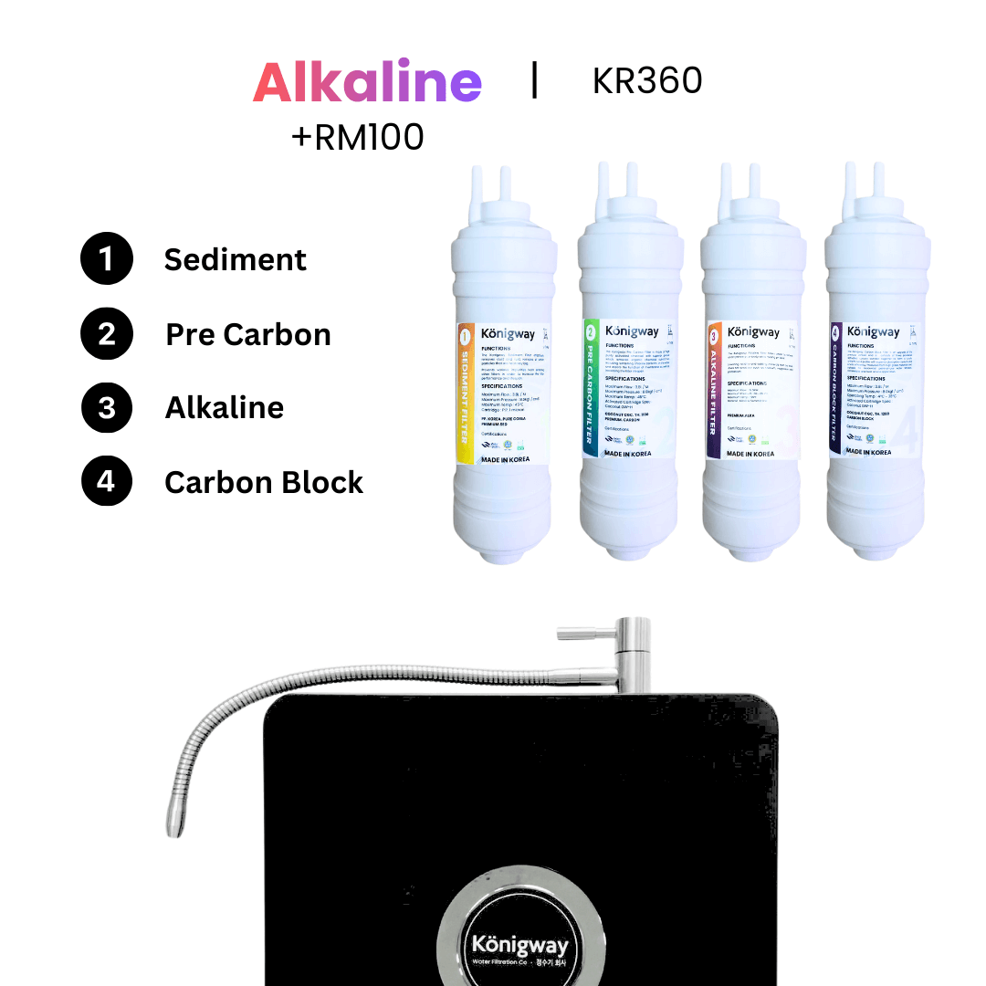 8 Konigway KR360 Alkaline