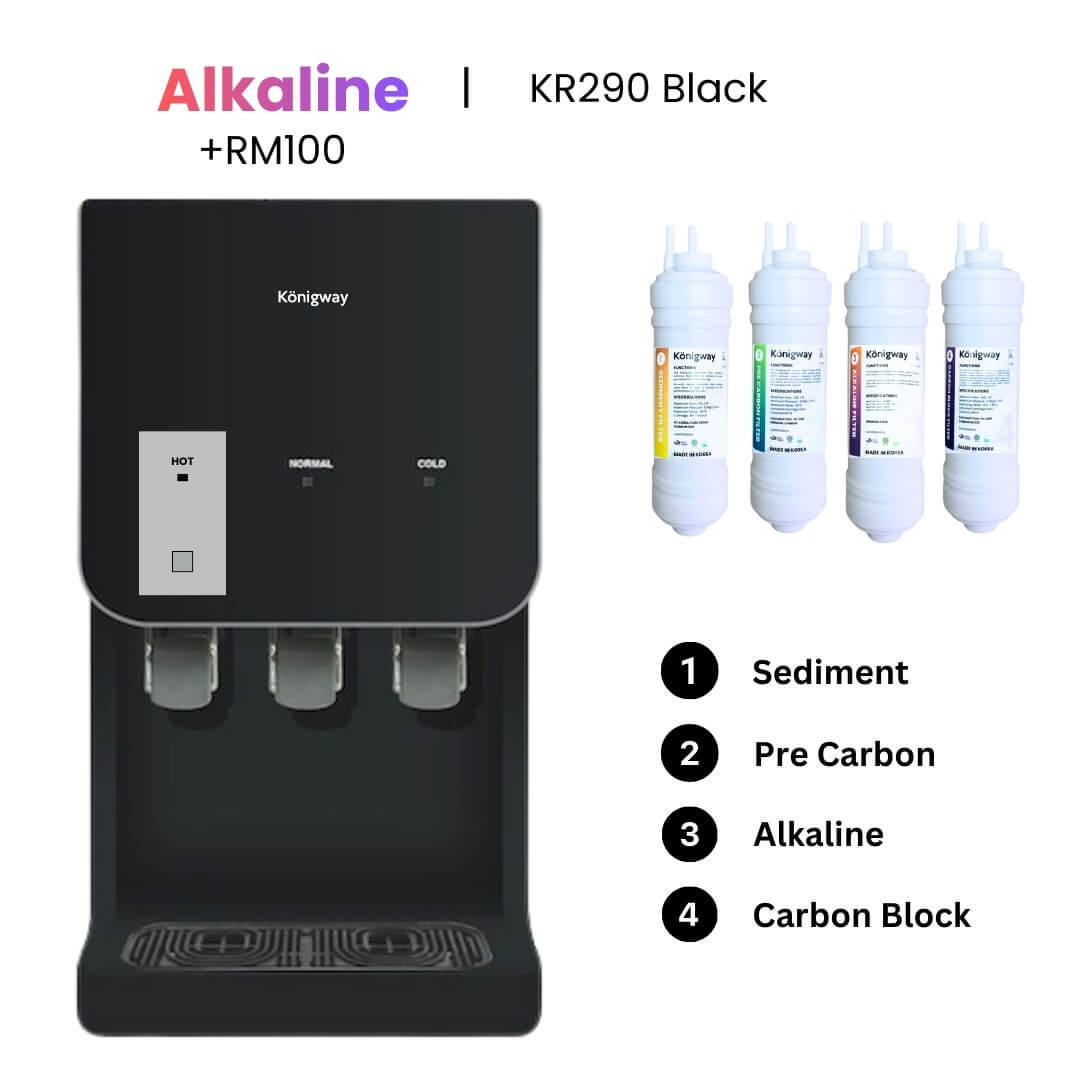 5 KR290 Konigway Black Alkaline