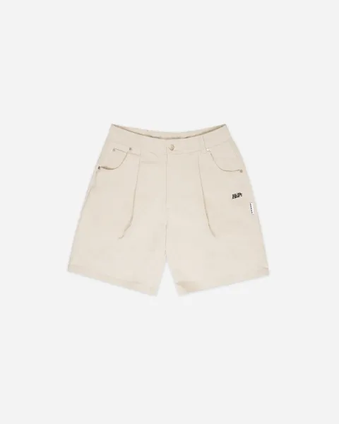 HdPcHarveyPleatedShortsBeige
