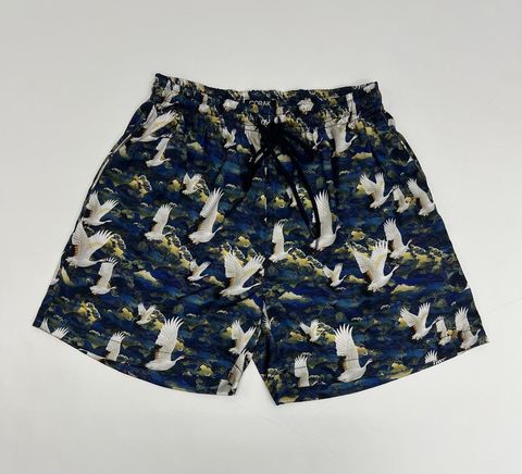 Blue Cloud Crane Shorts