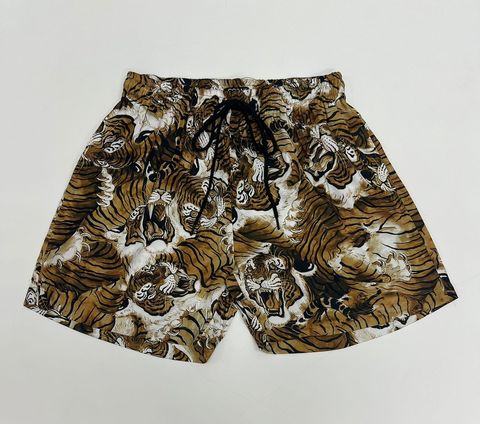 Brown Tiger Shorts