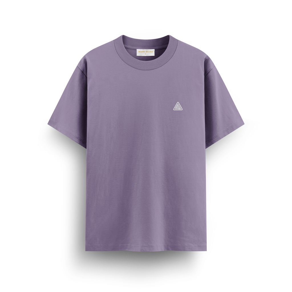 Triad Logo Tee - Purple (Front)