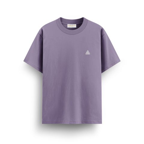 Triad Logo Tee - Purple (Front)