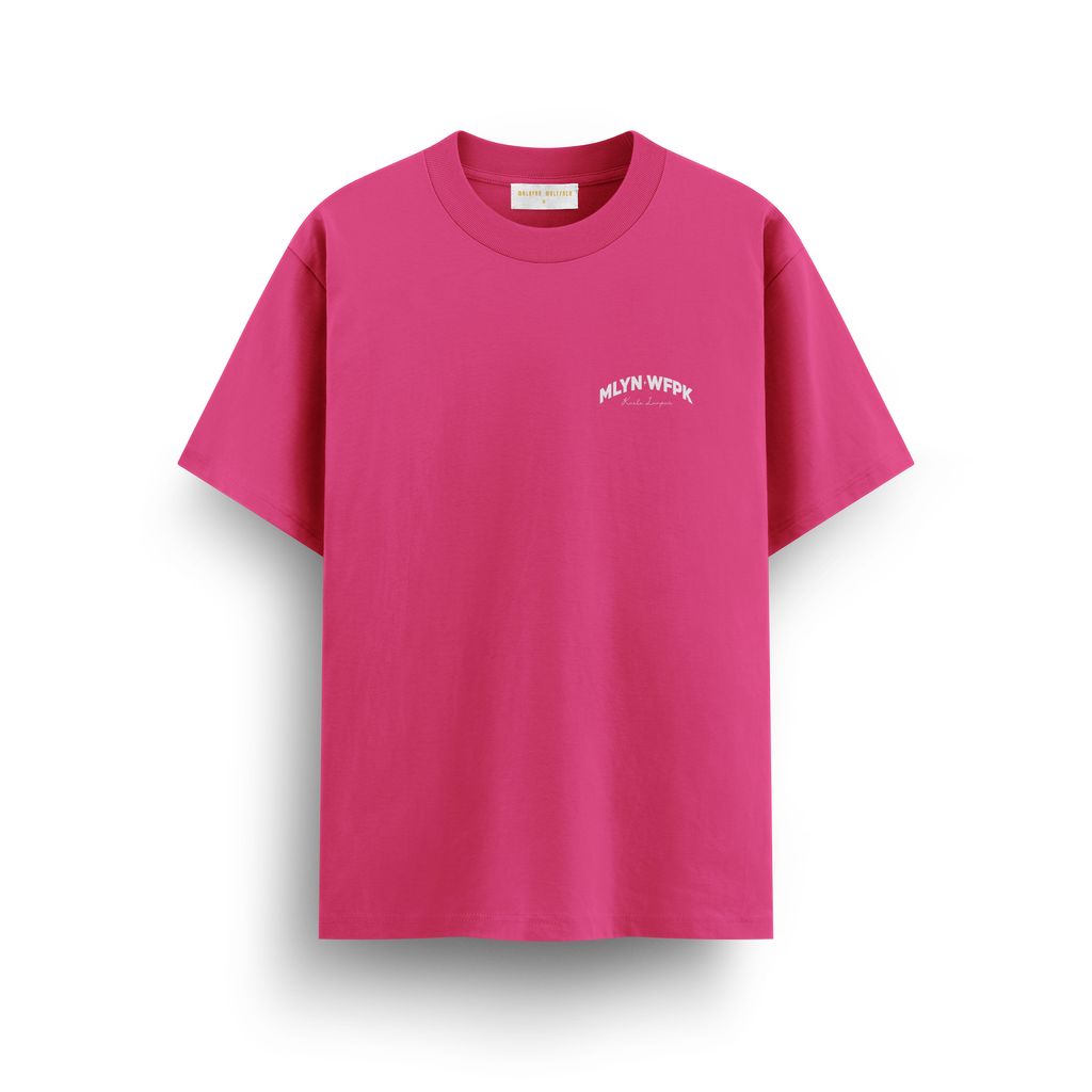 Arch Logo Tee - Pink (Front)