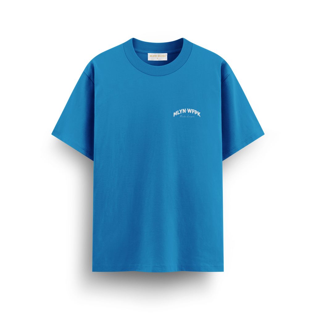Arch Logo Tee - Blue (Front)