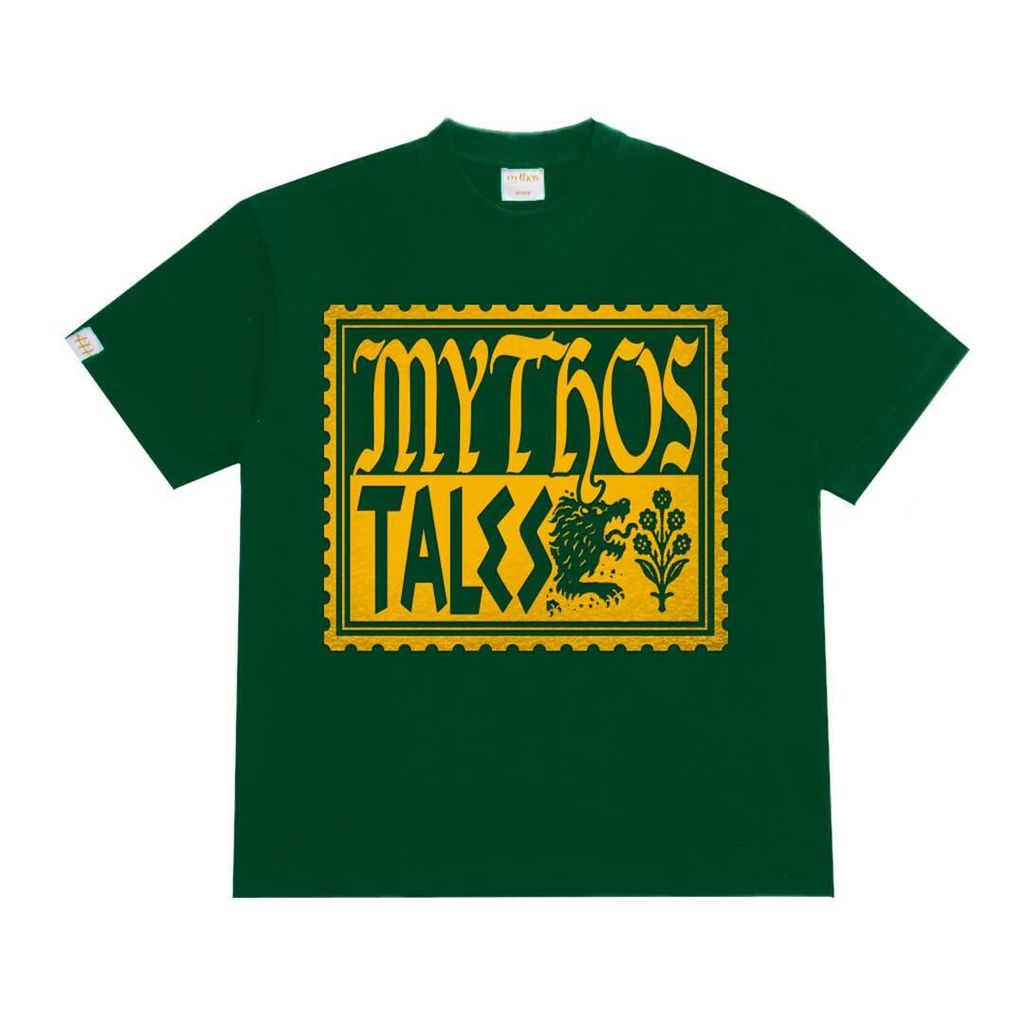 MYTHOS-TALES-TEE-GREEN-FLATLAY-1