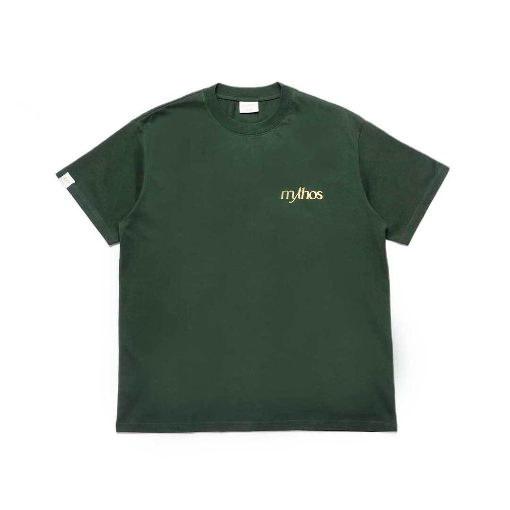 MYTHOS-EMBLEM-TEE-GREEN-FLATLAY-2