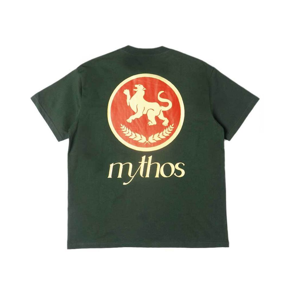 MYTHOS-EMBLEM-TEE-GREEN-FLATLAY-1