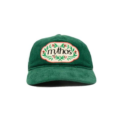 MYTHOS-FLORAL-CAP-GREEN