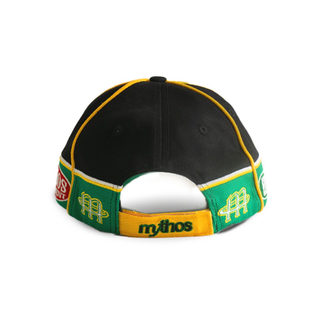 MYTHOS racing cap flatlay 4