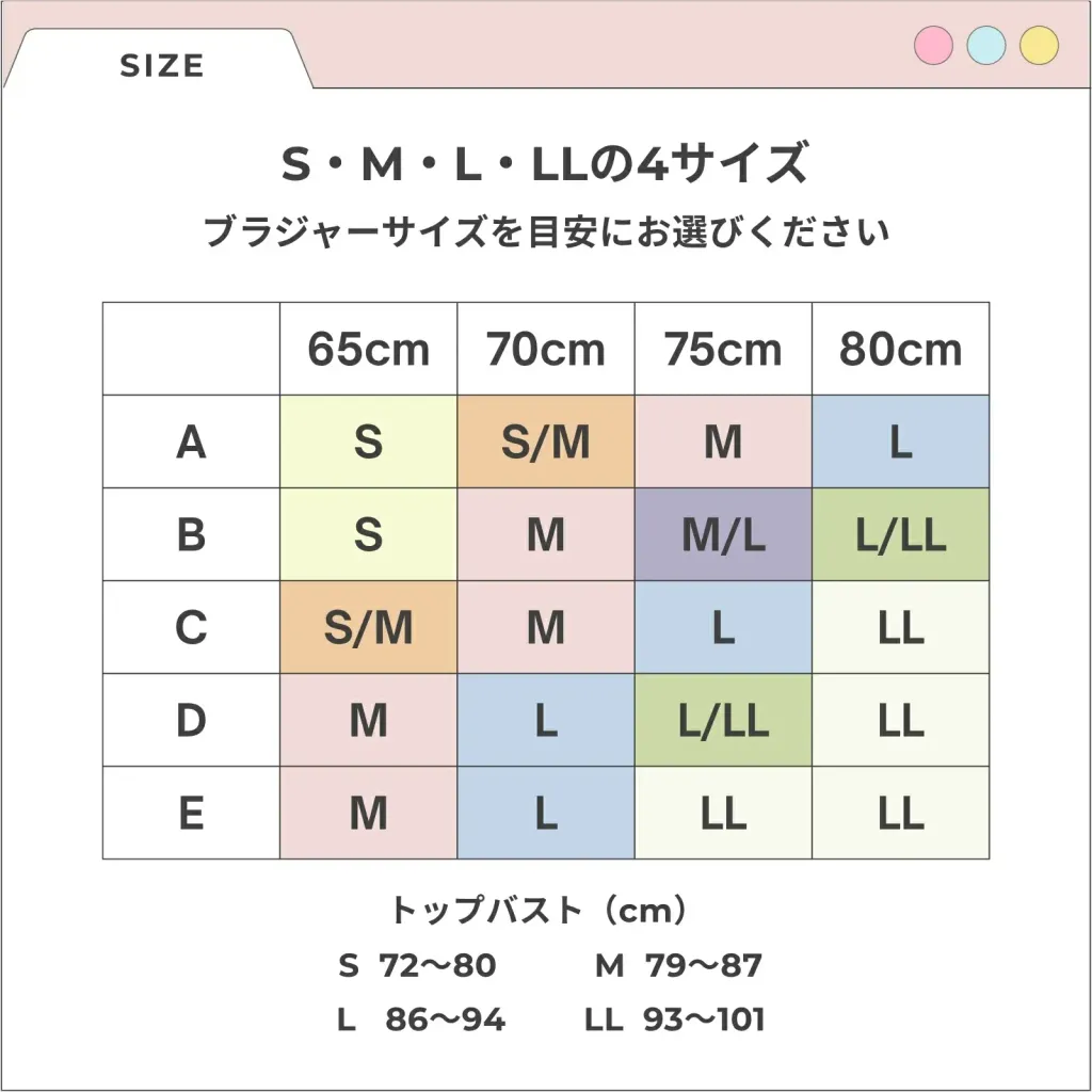 peachjohn_tops_size