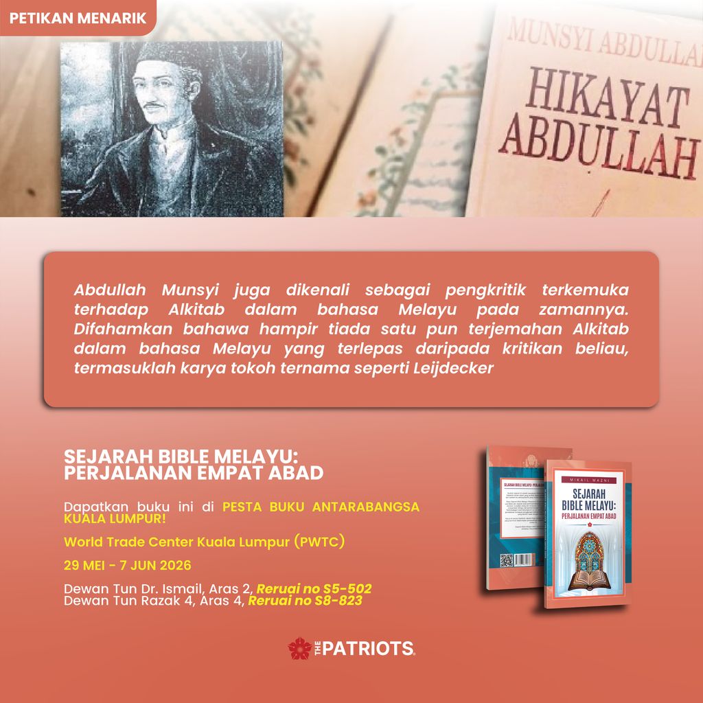 Sejarah Bible Melayu 3