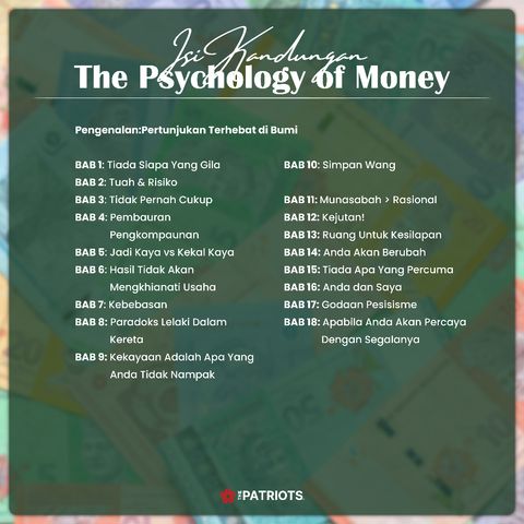 PSYCHOLOGY OF MONEY 3