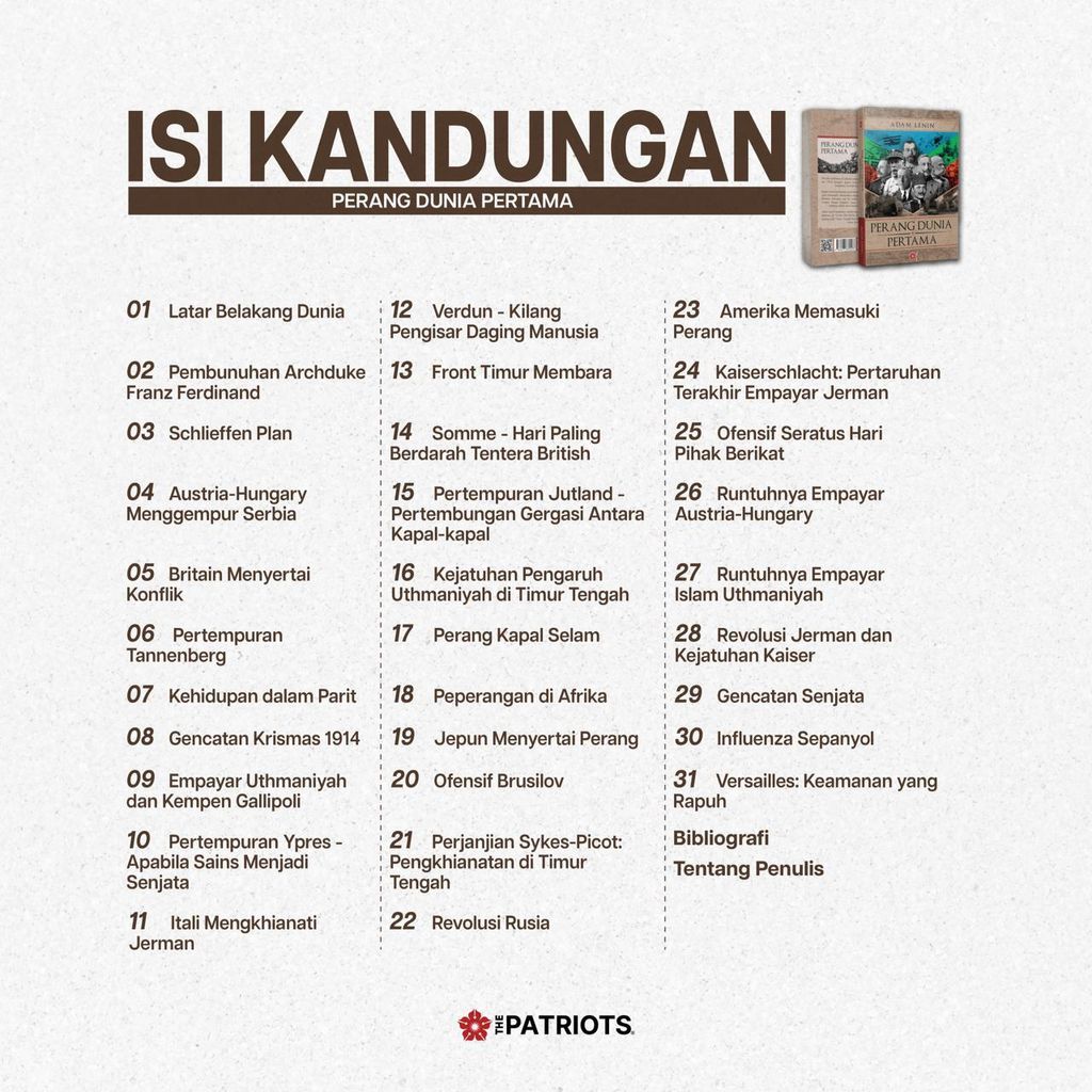 Isi Kandungan - Perang Dunia Pertama