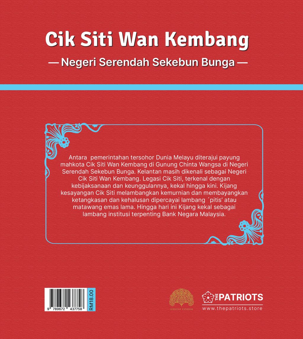 9. Cover Cik Siti Wan Kembang - Back Hi Reso