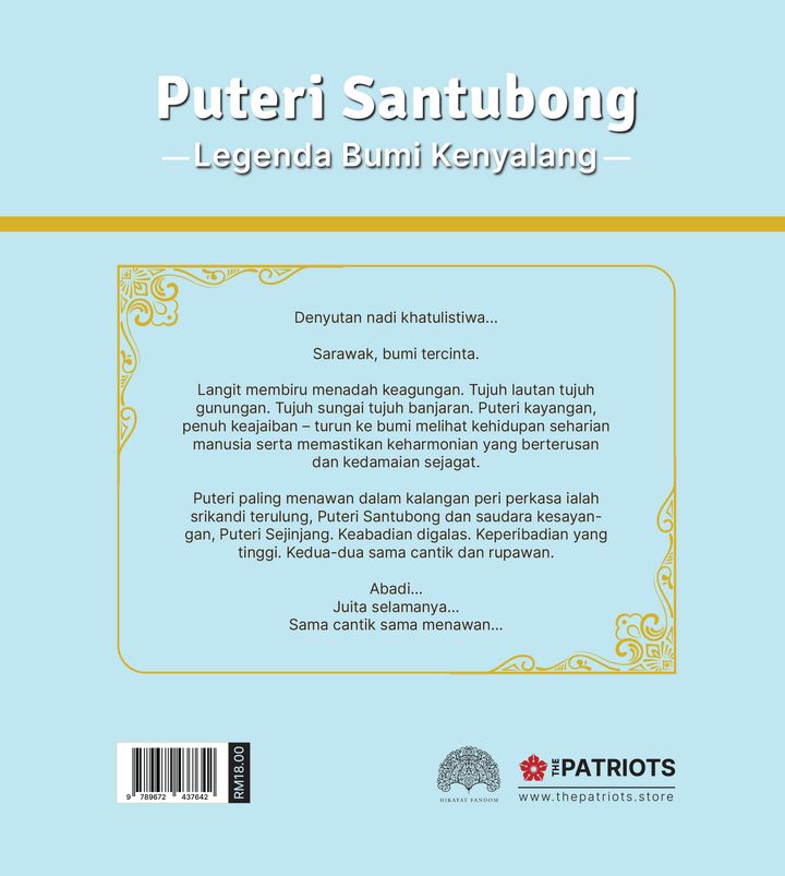 5. Cover Puteri Santubong - Back Hi Reso
