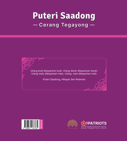 10. Cover Puteri Saadong - Back Hi Reso