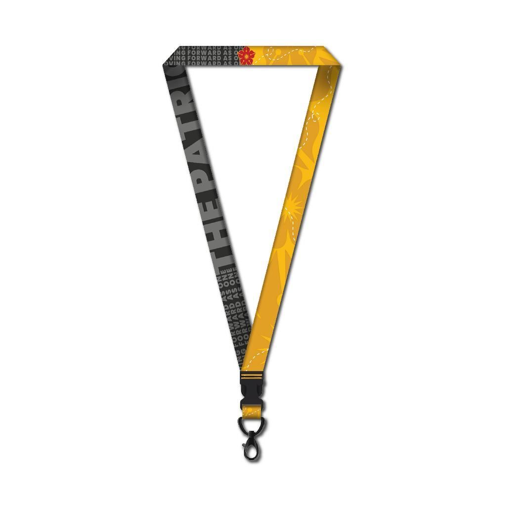 Patriots Merchandise Lanyard - Yellow