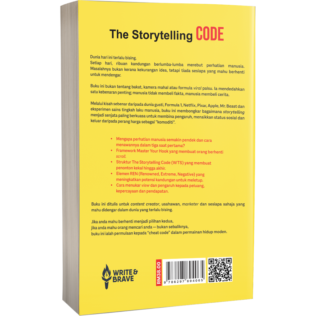 The Storytelling Code - Back