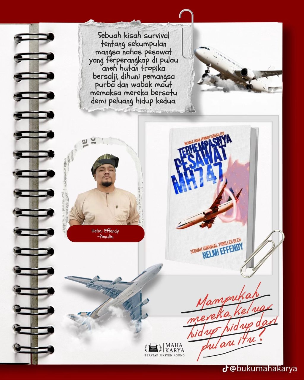 Terhempasnya Pesawat MH 747 1