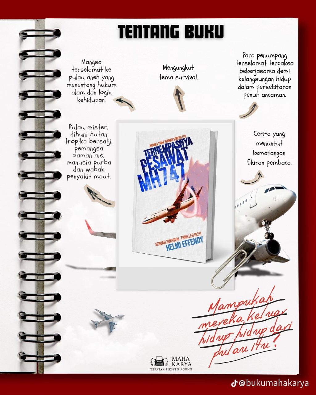 Terhempasnya Pesawat MH 747 2